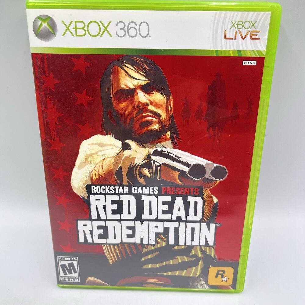 Red Dead Redemption Xbox 360 CIB Map & Manual Tested
